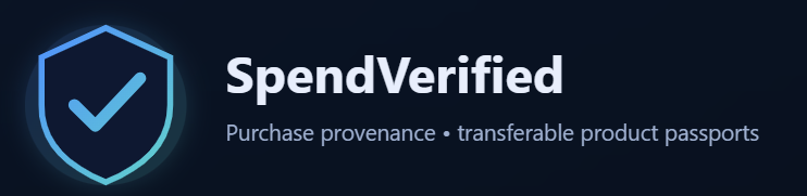 Verify Purchase & Provenance Records via tokenized receipts.